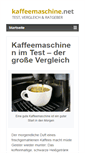 Mobile Screenshot of kaffeemaschine.net